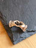 Sterling Silver Love You Heart Hands Bead Charm