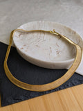Vintage Classic & Elegant Gold Tone Choker, Vintage Costume Jewellery