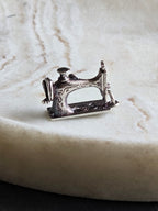 Vintage Sterling Silver Sewing Machine Hobby Charm