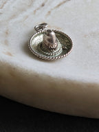 Vintage Sterling Silver Mexico Stamped Sombrero Charm