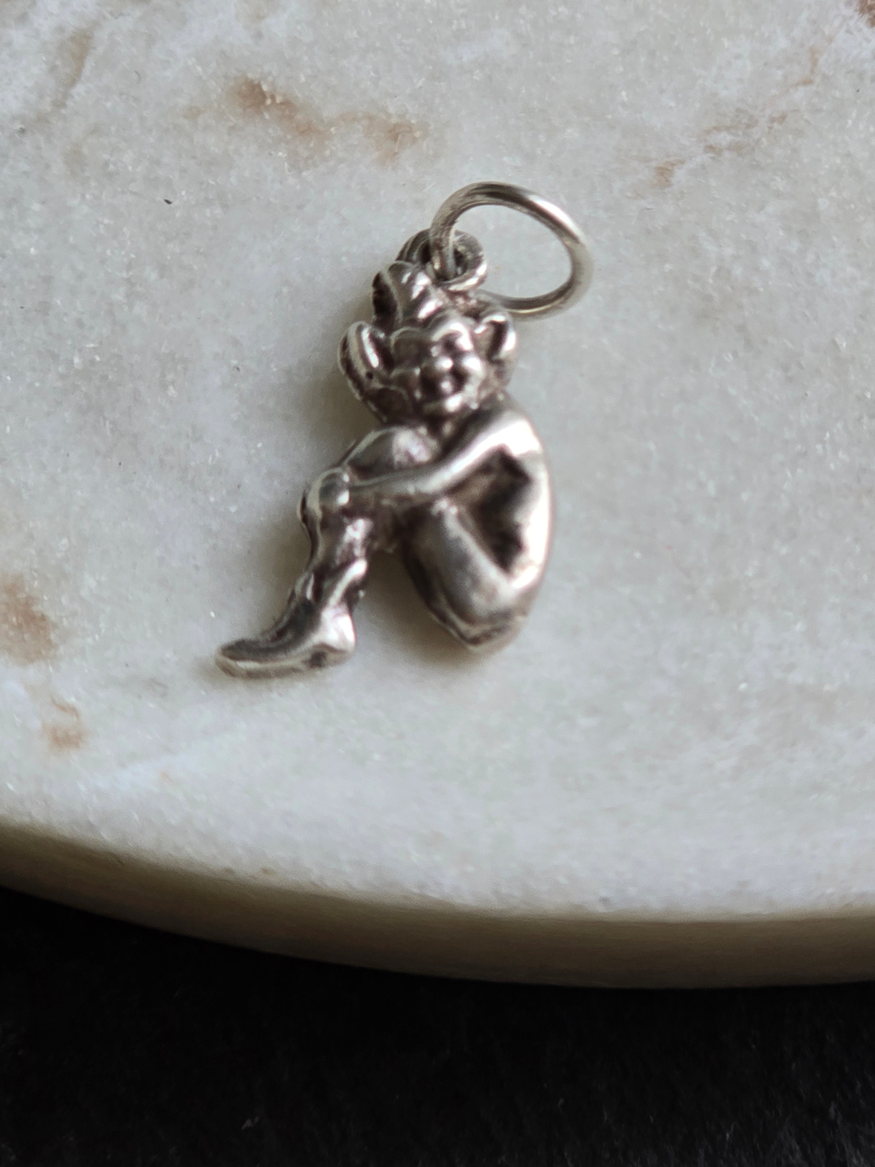Vintage Sterling Silver Pixie/ Imp Charm