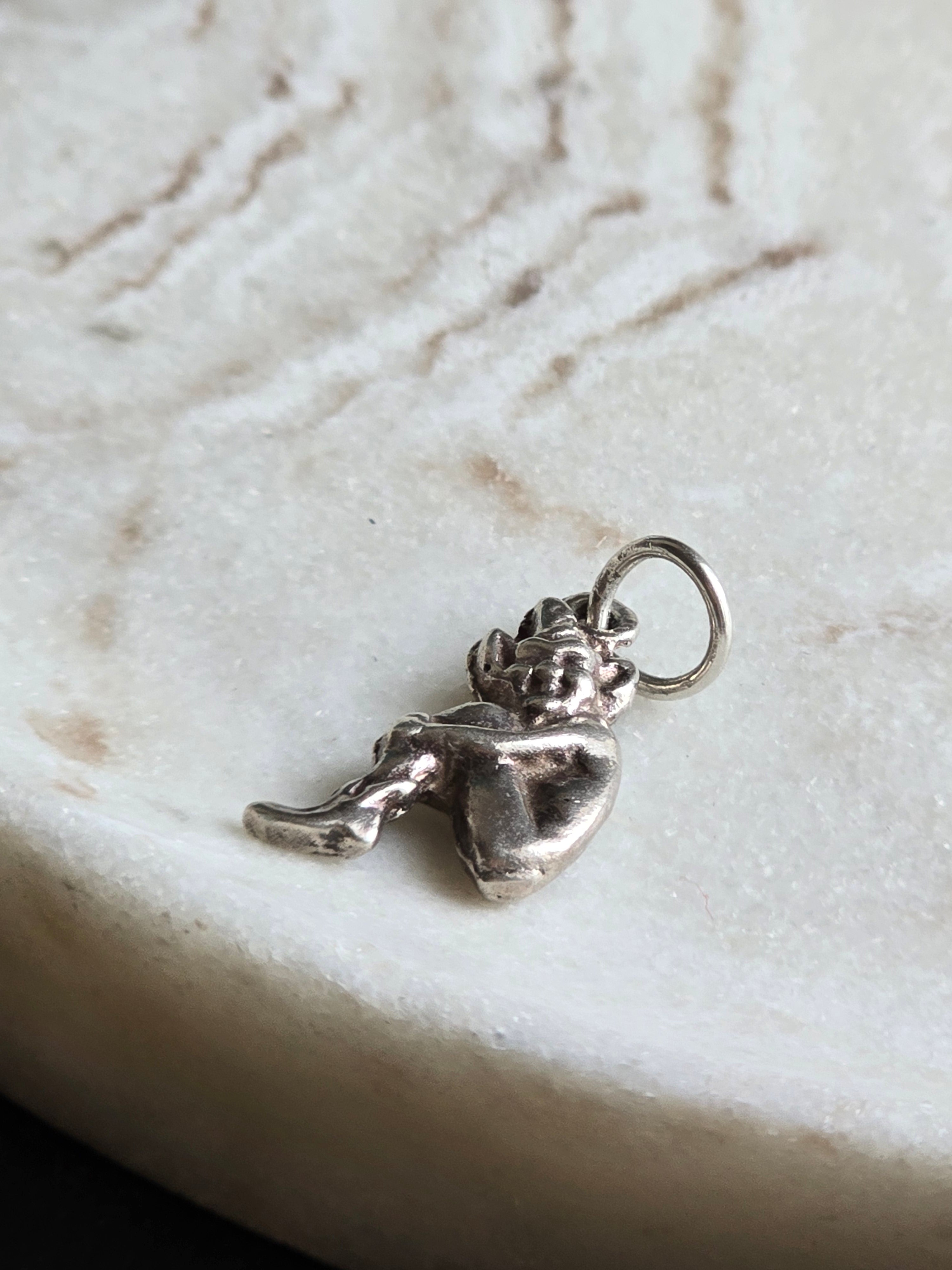 Vintage Sterling Silver Pixie/ Imp Charm