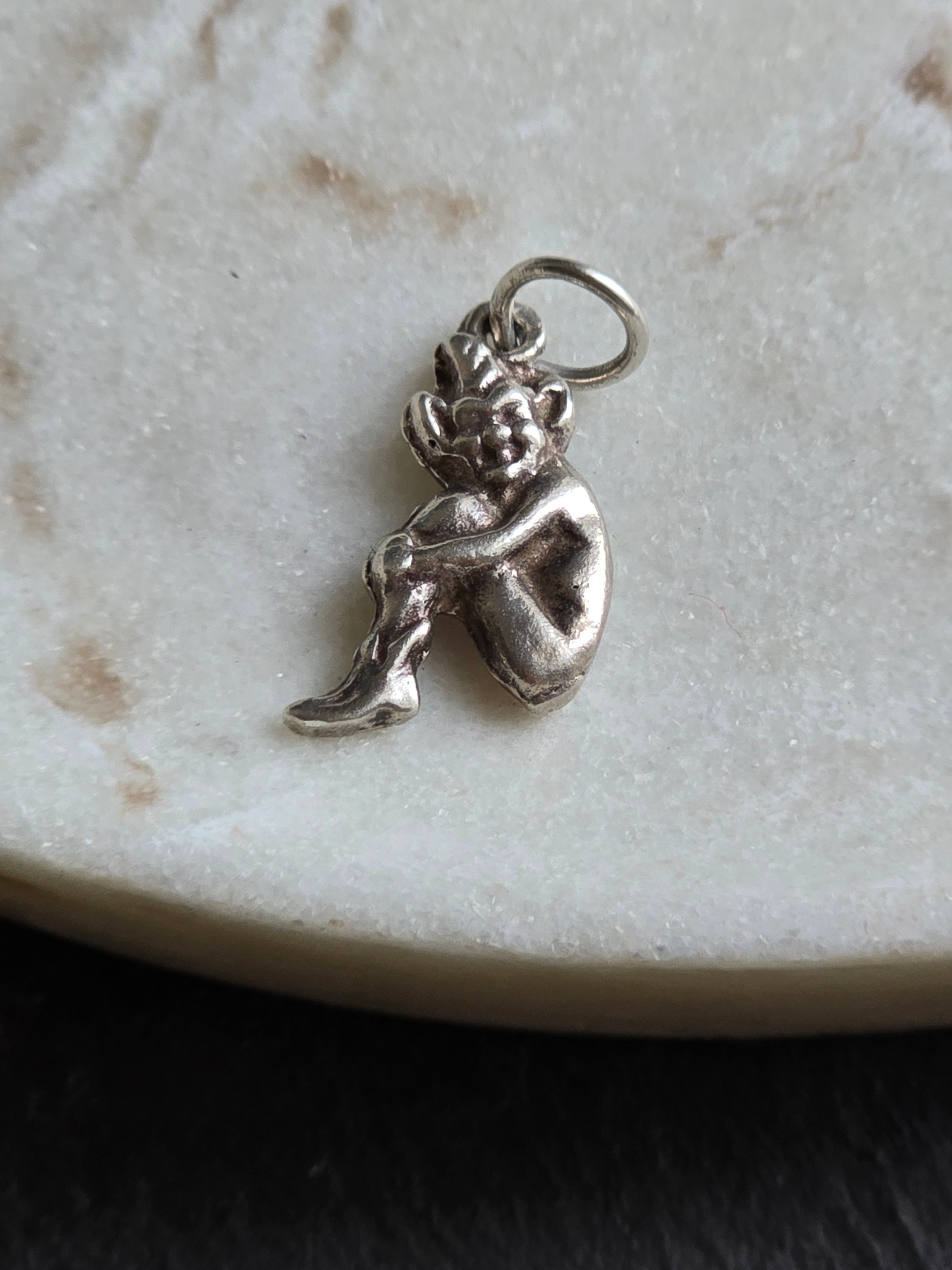 Vintage Sterling Silver Pixie/ Imp Charm