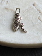 Vintage Sterling Silver Pixie/ Imp Charm