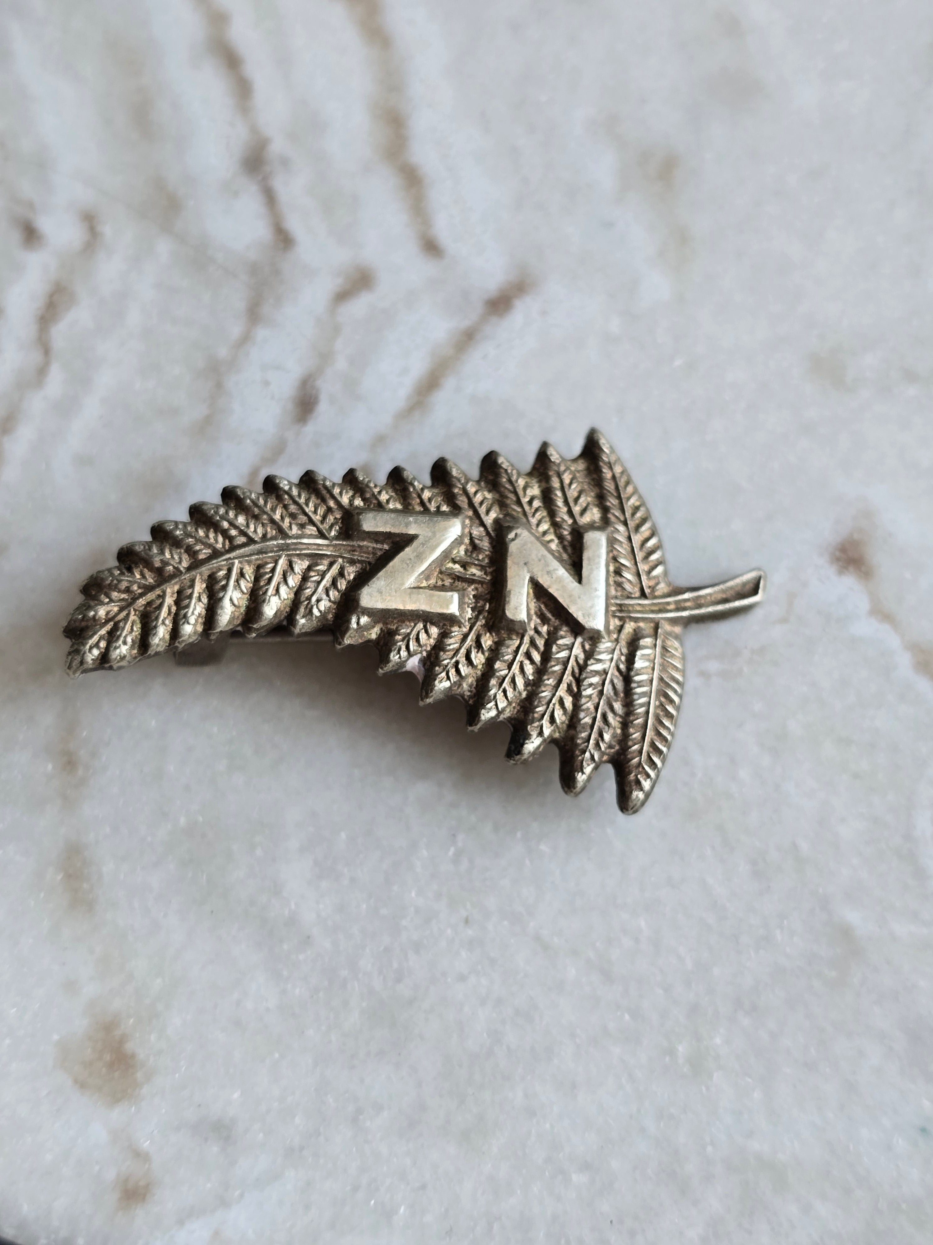 World War 2 Memorabilia New Zealand Fern Air Force Unofficial - Good luck talisman