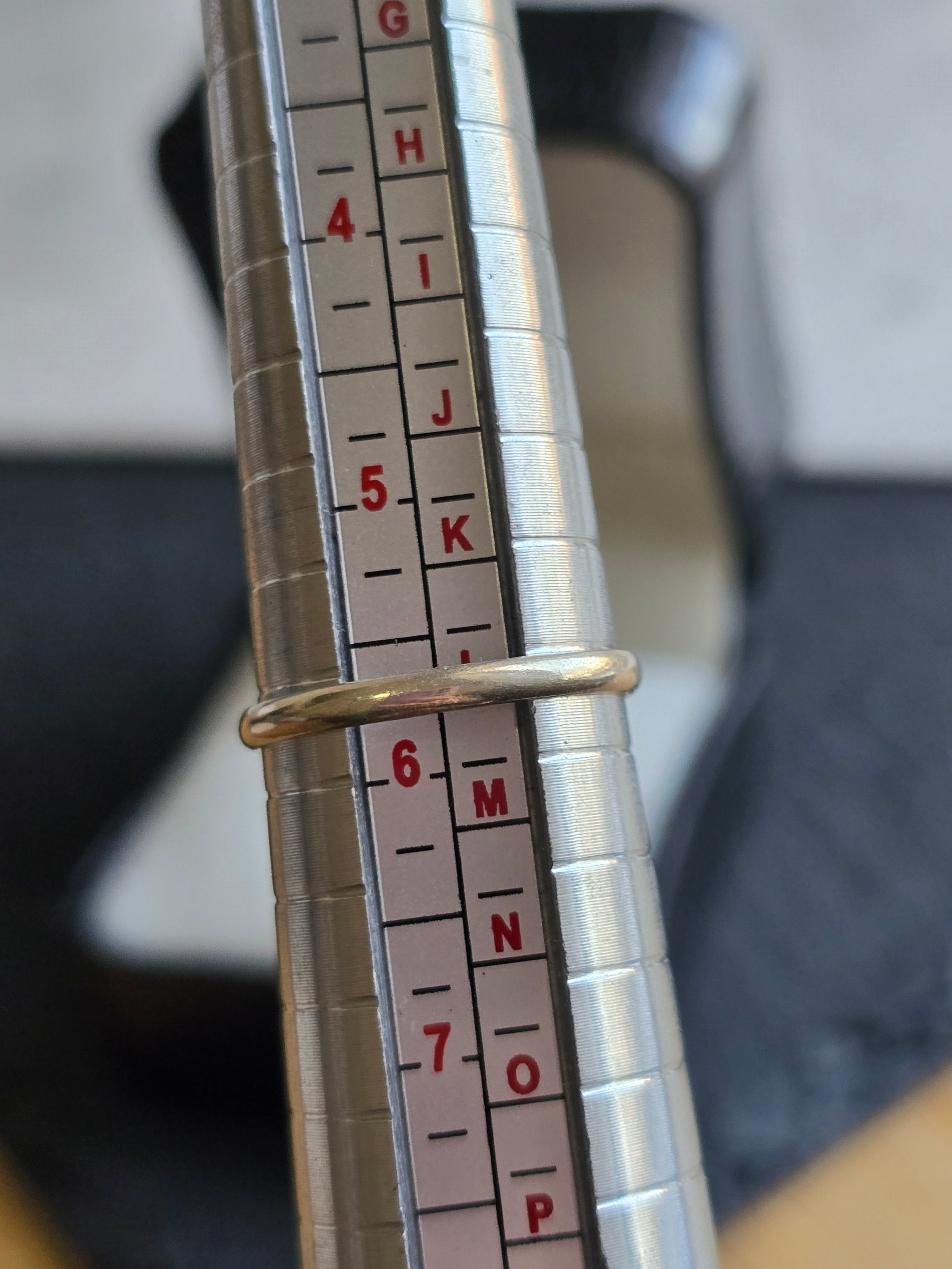 Sterling Silver Minimalist Dainty Rose Flower Ring Size L